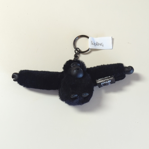 Kipling Accessories - Kipling Black Gorilla Keychain Adriaan